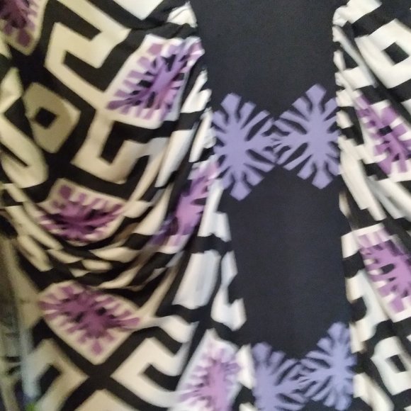 Gorgeous ANALILI Dress, High end Boutique Dress with bold colourful print - Picture 10 of 14